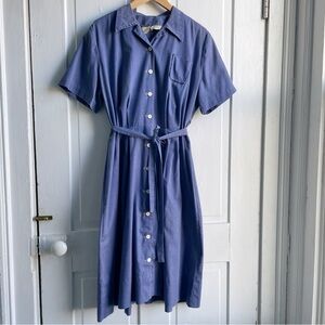Vintage 70s Plus Size Lane Bryant Simple Thin Shirtdress